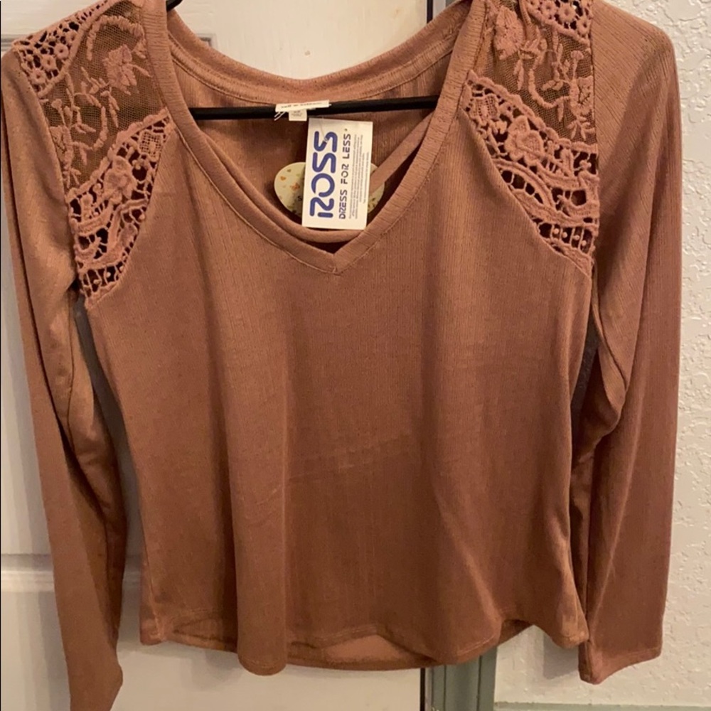 A cute long sleeve top